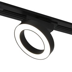 Изображение товара Светодиодный трековый светильник однофазный Elektrostandard Spila 4200К 12 Вт 3 кв.м черный (85079/01)