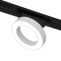 Изображение товара Светодиодный трековый светильник однофазный Elektrostandard Spila 4200К 12 Вт 3 кв.м белый (85079/01)