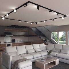 Светодиодный трековый светильник однофазный Elektrostandard Pila 4200К 12 Вт 3 кв.м черный (85078/01) - фото 6