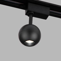 Светодиодный трековый светильник однофазный Elektrostandard Ball 4200К 8 Вт 2 кв.м черный (LTB76) - фото 7