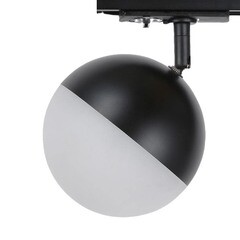 Изображение товара Трековый светильник однофазный Elektrostandard Glob 13 Вт GX53 2,2 кв.м черный (MRL 1015)