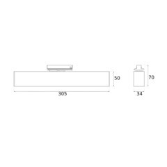 Светодиодный трековый светильник однофазный Elektrostandard X-Line 4200К 10 Вт 2,5 кв.м черный (LTB53) - фото 5