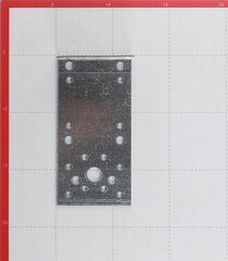 Уголок крепежный оцинкованный 50х130х65х2 мм - фото 3