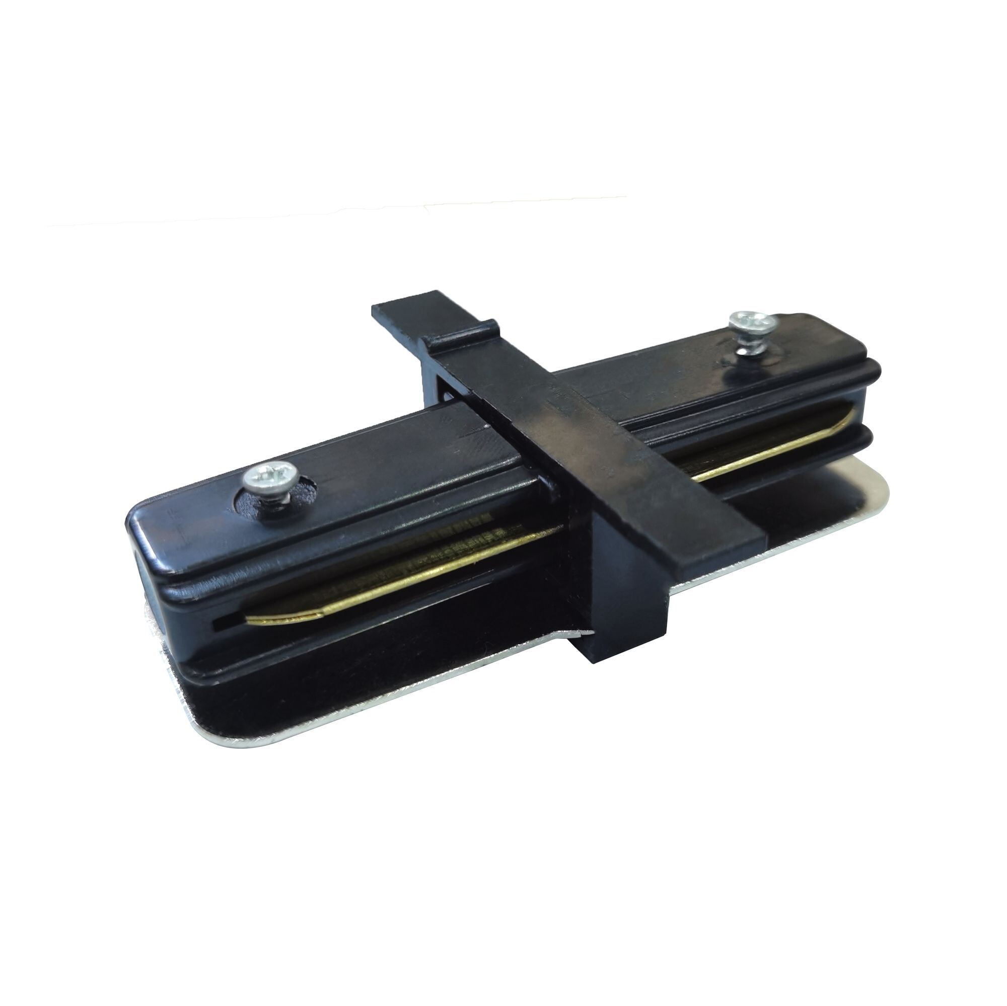 Изображение товара Коннектор для однофазного шинопровода прямой Elektrostandard Track Rail BK Recessed черный (a049558)