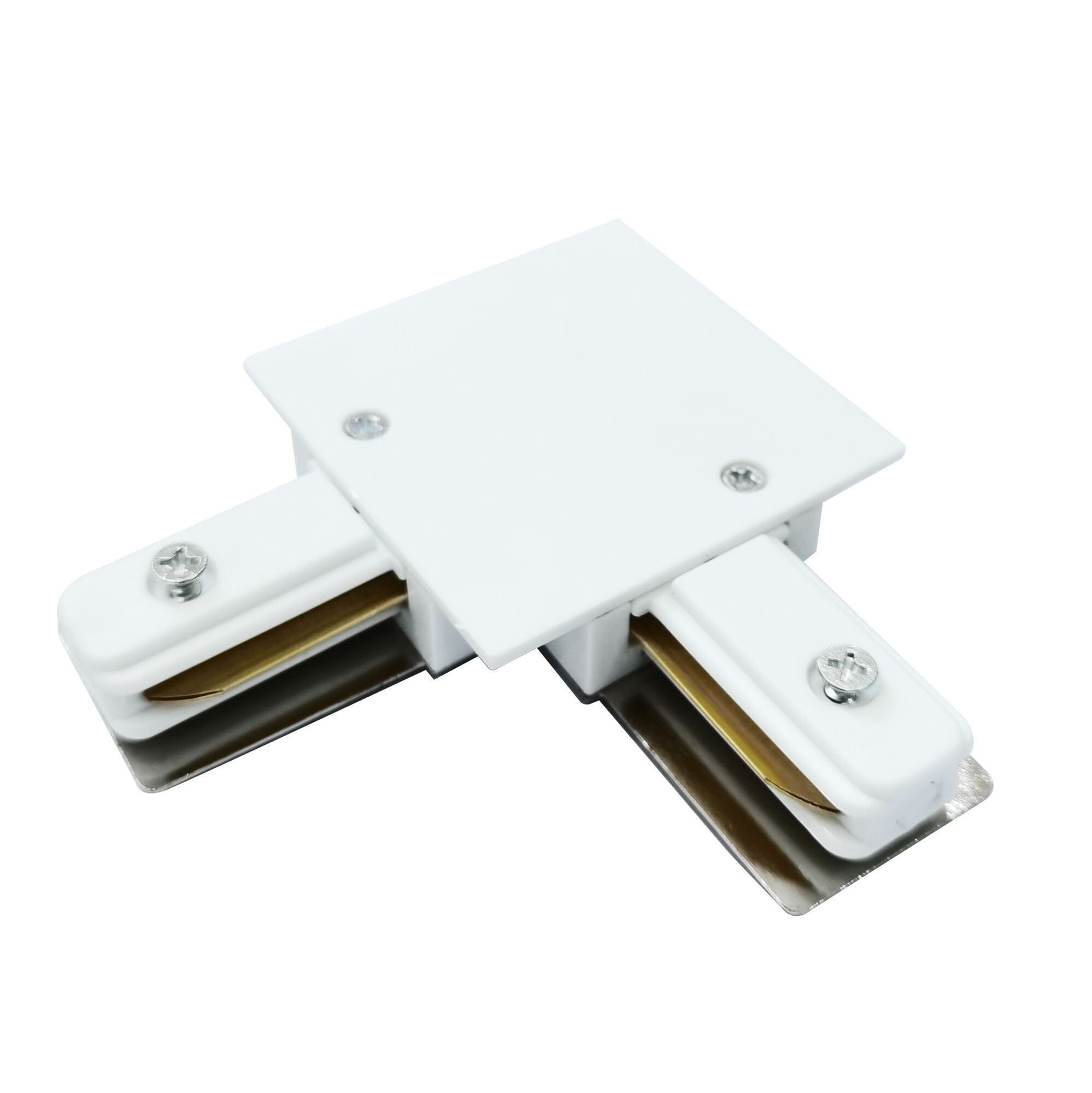 Изображение товара Коннектор для однофазного шинопровода L-образный Elektrostandard Track Rail WH Recessed белый (a049559)