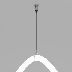 Подвес для магнитного шинопровода Elektrostandard Slim Magnetic 0,34 м черный (a062094) - фото 5