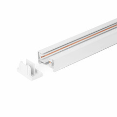 Шинопровод однофазный Elektrostandard Track Rail WH Surface 1 м белый (a057077) - фото 4