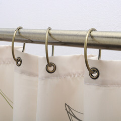 Кольца для штор Wess Itolo металлические сталь (12 шт.) (G77-58) - фото 3