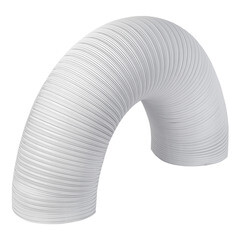 Воздуховод гибкий гофрированный Era VA с ПВХ покрытием алюминиевый d125 мм 3 м - фото 2