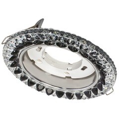 Изображение товара Светильник встраиваемый GX53 хром/черный 13 Вт IP20 IN HOME Crystal (4690612044316)