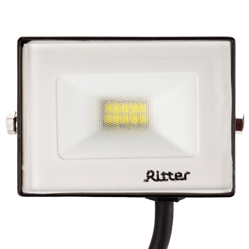 Изображение товара Прожектор светодиодный Ritter Profi 6500K 10 Вт IP65 черный