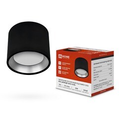 Светильник потолочный IN HOME НПБ GX53 черный IP20 (4690612046570) - фото 2