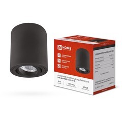 Светильник потолочный IN HOME НПБ GU10 черный IP20 (4690612046617) - фото 2