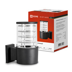 Светильник садово-парковый настенный IN HOME НБУ черный E27 15 Вт IP65 (4690612037639) - фото 2