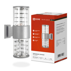 Светильник фасадный настенный IN HOME НБУ серый E27 30 Вт IP65 (4690612037714) - фото 2