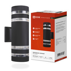 Светильник садово-парковый настенный IN HOME НБУ черный E27 30 Вт IP65 (4690612037943) - фото 2