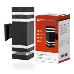 Светильник садово-парковый настенный IN HOME НБУ черный E27 30 Вт IP65 (4690612037950) - фото 2