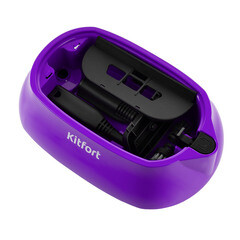 Пароочиститель Kitfort KT-9102-1 черно-фиолетовый - фото 9
