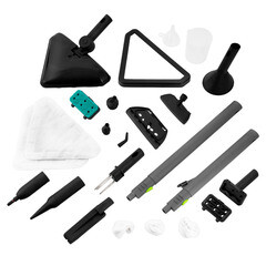 Пароочиститель Kitfort KT-935 зеленый - фото 7