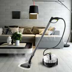 Пароочиститель Kitfort KT-935 зеленый - фото 3