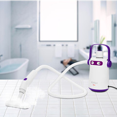 Пароочиститель Kitfort KT-9109-1 бело-фиолетовый - фото 10