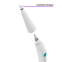 Пароочиститель Kitfort KT-9109-3 бело-бирюзовый - фото 2