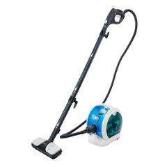 Пароочиститель Kitfort KT-952 бело-серо-голубой - фото 1