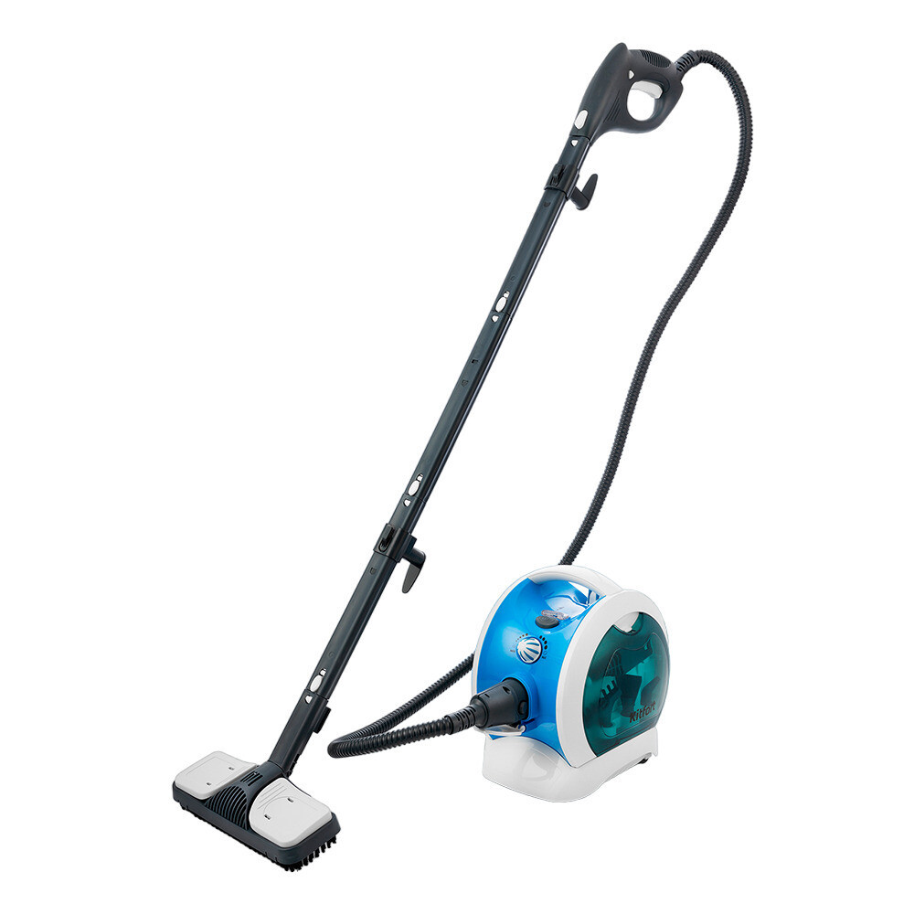 Пароочиститель Kitfort KT-952 бело-серо-голубой