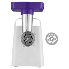 Мясорубка электрическая Kitfort КТ-2112-1 бело-синяя - фото 10