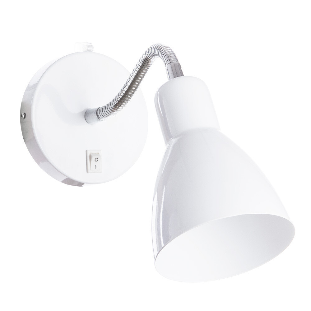 Изображение товара Бра Arte Lamp Dorm E14 40 Вт 220 В белое IP20 (A1408AP-1WH)