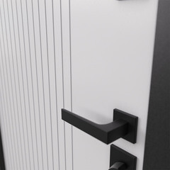 Дверь входная Torex Поло правая оскуро - бьянко 950х2050 мм со скрытыми петлями - фото 6