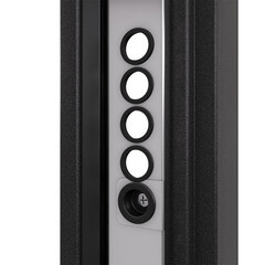 Дверь входная Torex Поло левая оскуро - бьянко 880х2050 мм со скрытыми петлями - фото 5