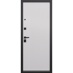 Дверь входная Torex Поло левая оскуро - бьянко 880х2050 мм со скрытыми петлями - фото 3