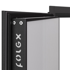 Дверь входная Torex Поло левая оскуро - бьянко 880х2050 мм со скрытыми петлями - фото 4