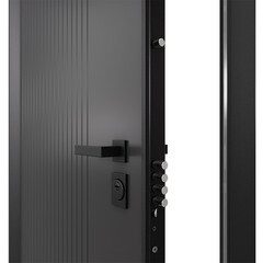 Дверь входная Torex Поло левая оскуро - бьянко 880х2050 мм со скрытыми петлями - фото 9