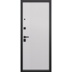 Дверь входная Torex Поло левая оскуро - бьянко 950х2050 мм со скрытыми петлями - фото 16