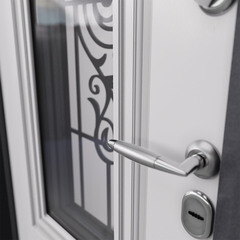 Дверь входная с терморазрывом Torex Роял Кинг правая букле графит - кт белый со стеклопакетом 880х2050 мм - фото 16