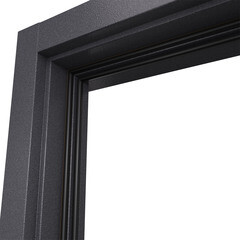 Дверь входная с терморазрывом Torex Роял Кинг правая букле графит - кт белый со стеклопакетом 880х2050 мм - фото 7