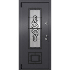 Дверь входная с терморазрывом Torex Роял Кинг левая букле графит - кт белый со стеклопакетом 880х2050 мм - фото 10