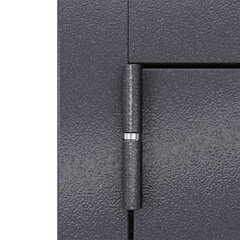 Дверь входная с терморазрывом Torex Роял Кинг левая букле графит - кт белый со стеклопакетом 880х2050 мм - фото 5