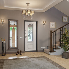 Дверь входная с терморазрывом Torex Роял Кинг левая букле графит - кт белый со стеклопакетом 950х2050 мм - фото 6