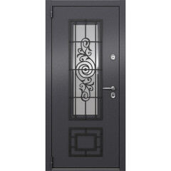 Дверь входная с терморазрывом Torex Роял Кинг левая букле графит - кт белый со стеклопакетом 950х2050 мм - фото 11