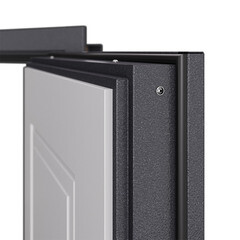 Дверь входная с терморазрывом Torex Роял Классик правая букле графит - кт белый 880х2050 мм - фото 13