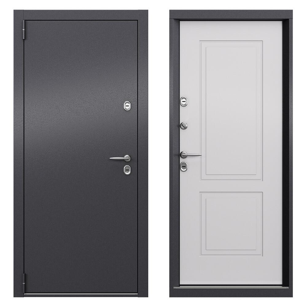 Изображение товара Входная дверь Torex Роял Классик с терморазрывом левая графит 880х2050 мм