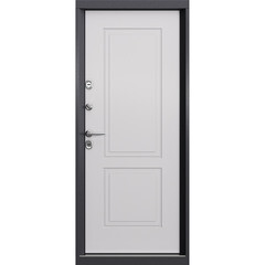 Дверь входная с терморазрывом Torex Роял Классик левая букле графит - кт белый 880х2050 мм - фото 17