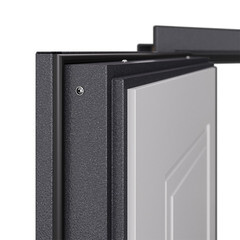 Дверь входная с терморазрывом Torex Роял Классик левая букле графит - кт белый 880х2050 мм - фото 13