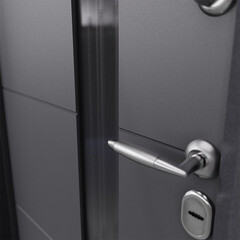 Дверь входная с терморазрывом Torex Роял Про правая графит - оскуро со стеклопакетом 880х2050 мм - фото 9