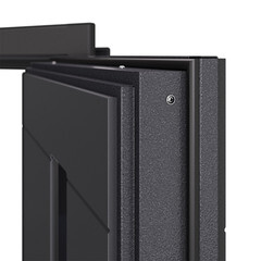 Дверь входная с терморазрывом Torex Роял Про правая графит - оскуро со стеклопакетом 880х2050 мм - фото 5