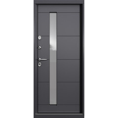 Дверь входная с терморазрывом Torex Роял Про левая графит - оскуро со стеклопакетом 880х2050 мм - фото 9