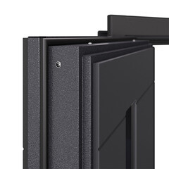 Дверь входная с терморазрывом Torex Роял Про левая графит - оскуро со стеклопакетом 950х2050 мм - фото 8